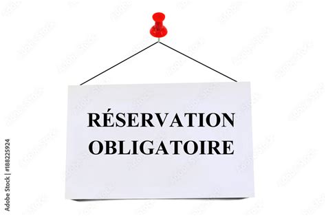 Réservation 